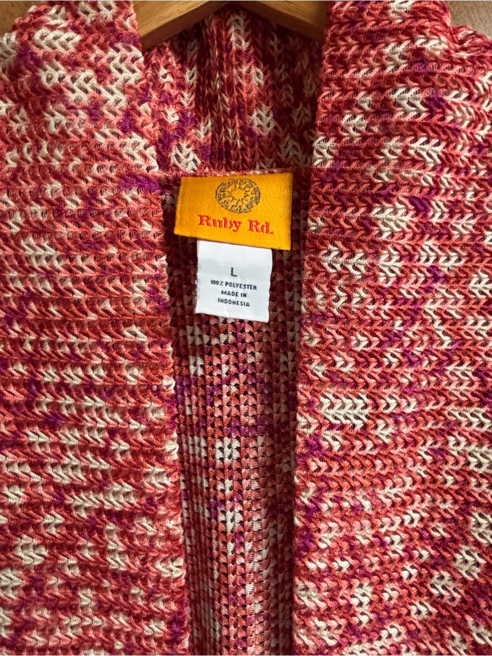 Ruby Rd. Open-front cardigan - Picture 2 of 3